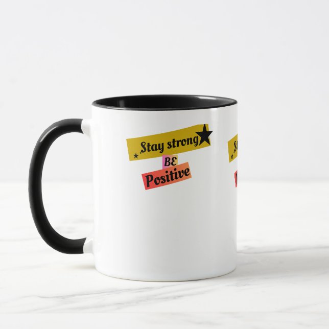 stay storng coffec mug (Left)
