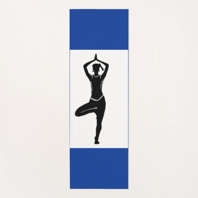 Stay Strong and Active Yoga Mat (Front)