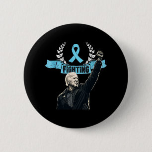 Stay Strong Biden Patriotic Support Ribbon Prostat 6 Cm Round Badge