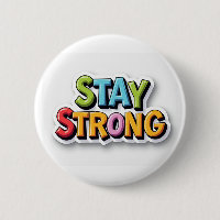 Stay Strong – Bold & Vibrant Motivation