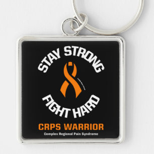 STAY STRONG FIGHT HARD...CRPS KEY RING