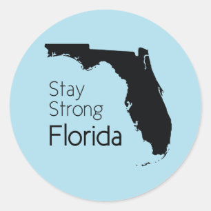 Stay Strong Florida Classic Round Sticker