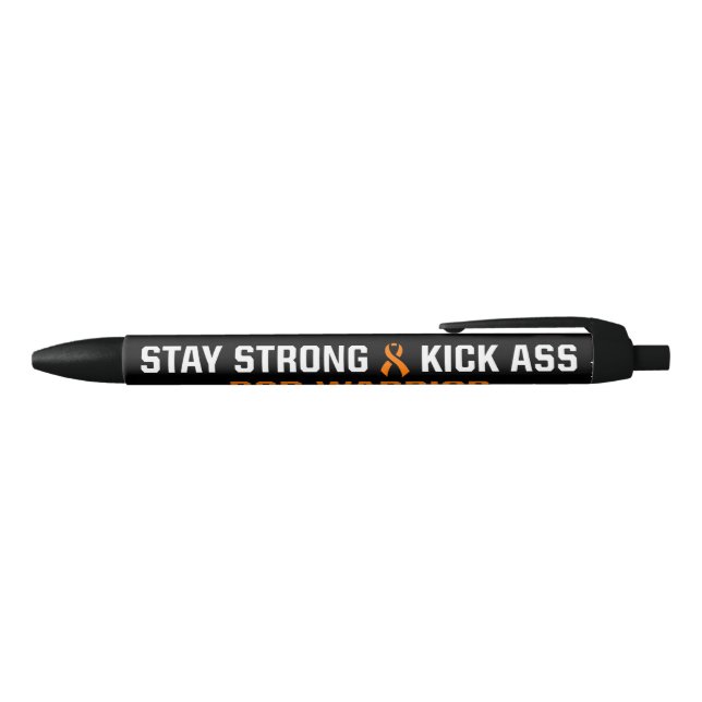 STAY STRONG KICK...RSD BLACK INK PEN (Top)