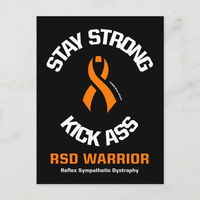 STAY STRONG KICK...RSD POSTCARD (Front)