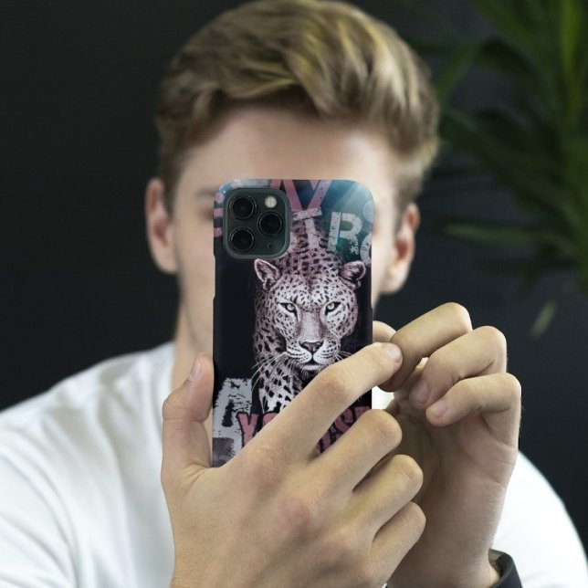 Stay strong leopard Case-Mate iPhone case (Creator Uploaded)