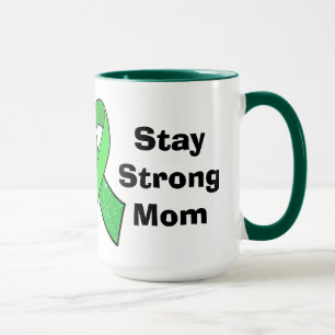 "Stay Strong Mum" Lyme Disease Awareness Mug