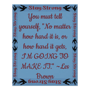 Stay Strong Poster