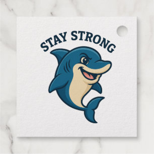 Stay Strong Splash T-Shirt Favour Tags
