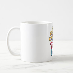 Stay Strong Trust God Christian Cross Shirt Design Coffee Mug