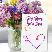 Stay Strong You’re Loved Minimalist Get Well