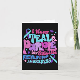 Stay Suicide Prevention Awareness Mental Health I  Card