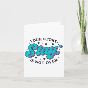 Stay Suicide Prevention Awareness Mental Health Su Card
