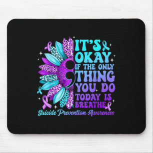 Stay Sunflower Suicide Prevention Awareness Week S Mouse Mat