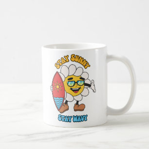 Stay Sunny, Stay Wavy Coffee Mug
