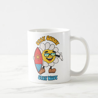 Stay Sunny, Stay Wavy Coffee Mug