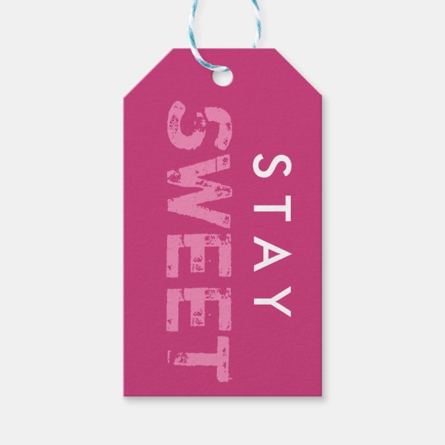 Stay Sweet Gift Tags (Front)