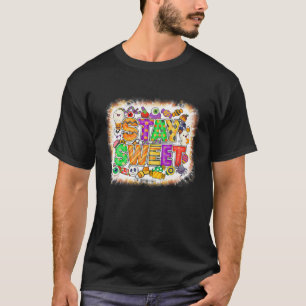 Stay Sweet Halloween Costume Sweat Candy Cute Spoo T-Shirt