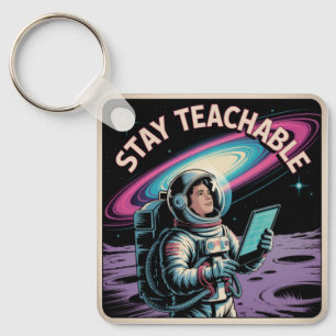 Stay Teachable Key Ring
