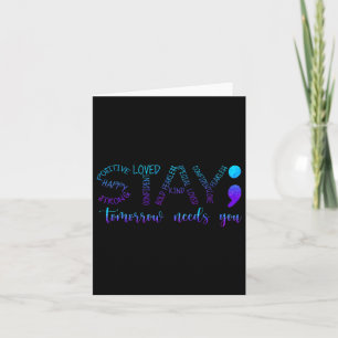 Stay Tomorrow Needs You 1 Card