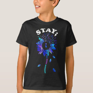 Stay Tomorrow Needs You Sunflower Suicide Awarenes T-Shirt