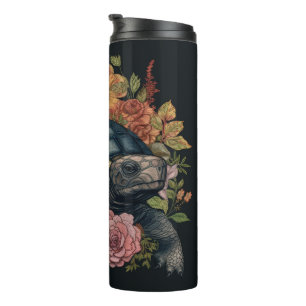 Stay Tranquil and Refreshed with our Turtle Thermal Tumbler