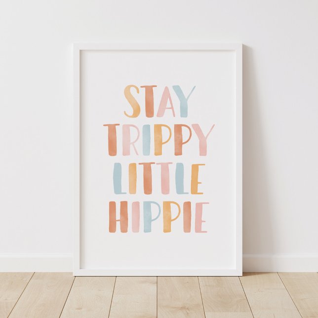 Stay Trippy Little Hippie Girls Room Decor (Creator Uploaded)