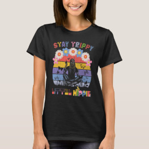 Stay Trippy Little Hippie Mushroom Farmer T-Shirt