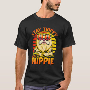 Stay Trippy Little Hippie Retro Vintage 70'S Cool T-Shirt