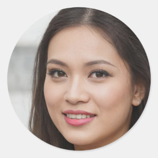 Stay True Classic Round Sticker