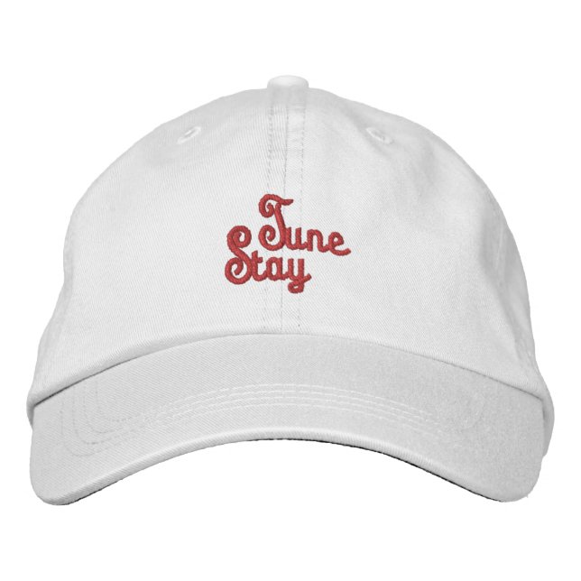 Stay True Embroidered Hat (Front)