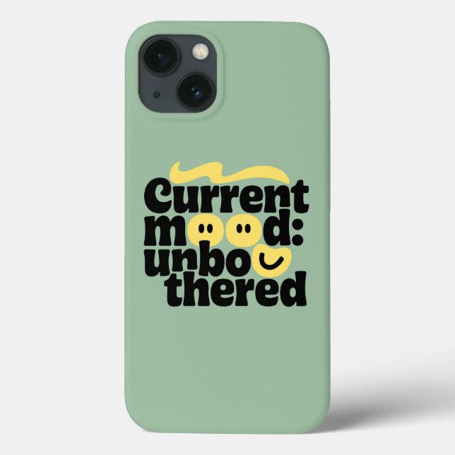 Stay Unbothered Case-Mate iPhone Case (Back)