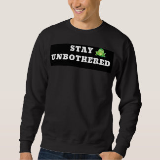 Stay Unbothered Men's Hoodie – Cool Minimalist Mot