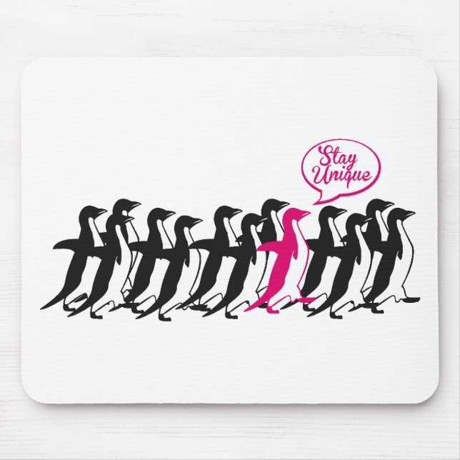 stay unique mouse mat (Front)