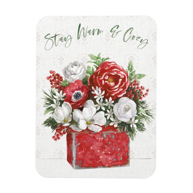 Stay Warm & Cosy Magnet (Vertical)