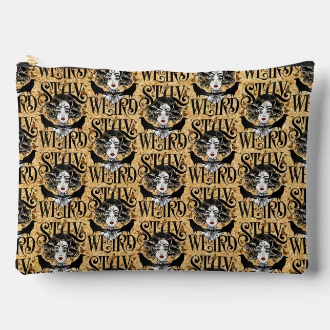 Stay Weird Accessory Pouch (Front)