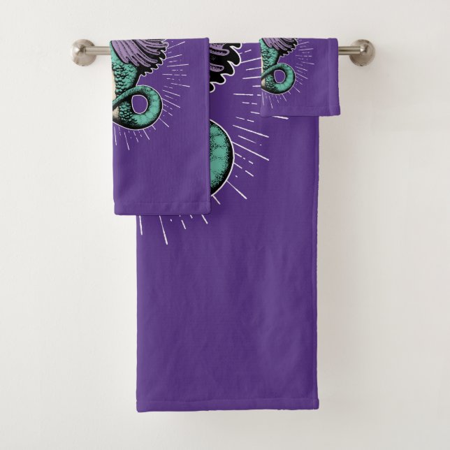 Stay Weird Bath Towel Set (Insitu)