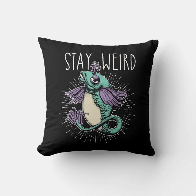 Stay Weird Cushion (Front)