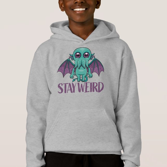 Stay Weird Cute Cthulhu Monster (Front)