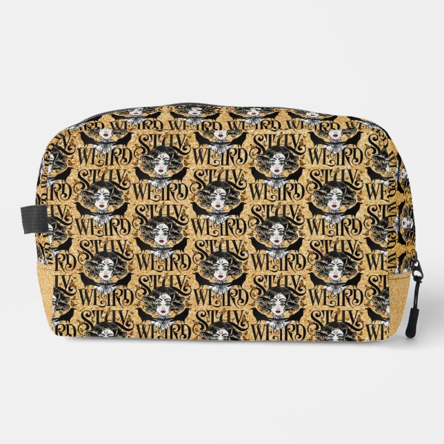Stay Weird Dopp Kit (Front)