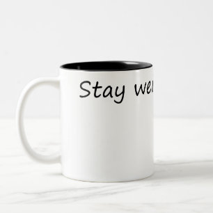 Stay Weird – Fun & Unique Two-Tone Coffee Mug