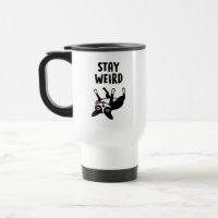 Stay Weird Funny Boston Terrier Dog