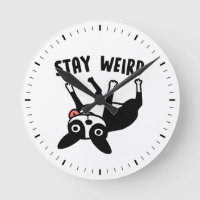 Stay Weird Funny Boston Terrier