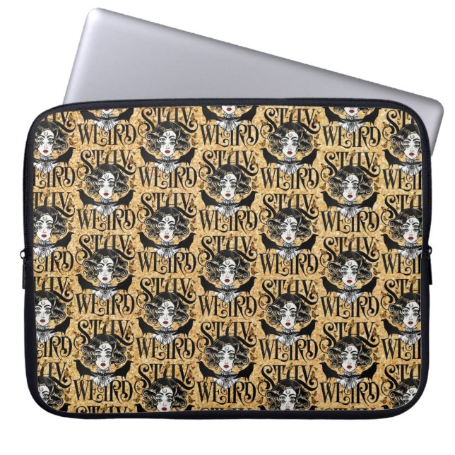 Stay Weird Laptop Sleeve (Front)