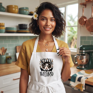 Stay Weird Long Apron