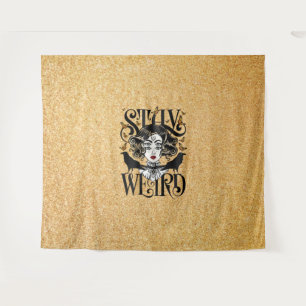 Stay Weird Tapestry