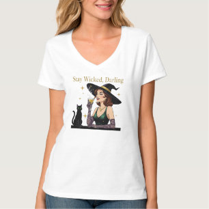 "Stay Wicked, Darling" Statement T-Shirt