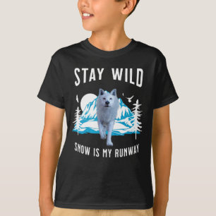 Stay Wild Arctic Wolf T-Shirt