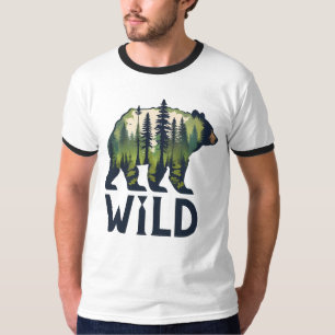 Stay Wild Bear Tee – Adventure Awaits!