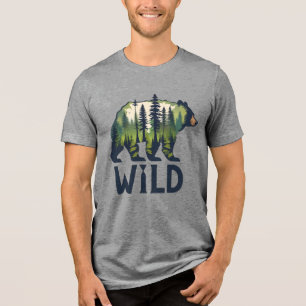 Stay Wild Bear Tee – Adventure Awaits!
