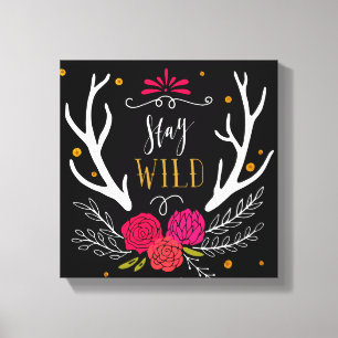 Stay Wild Canvas Print